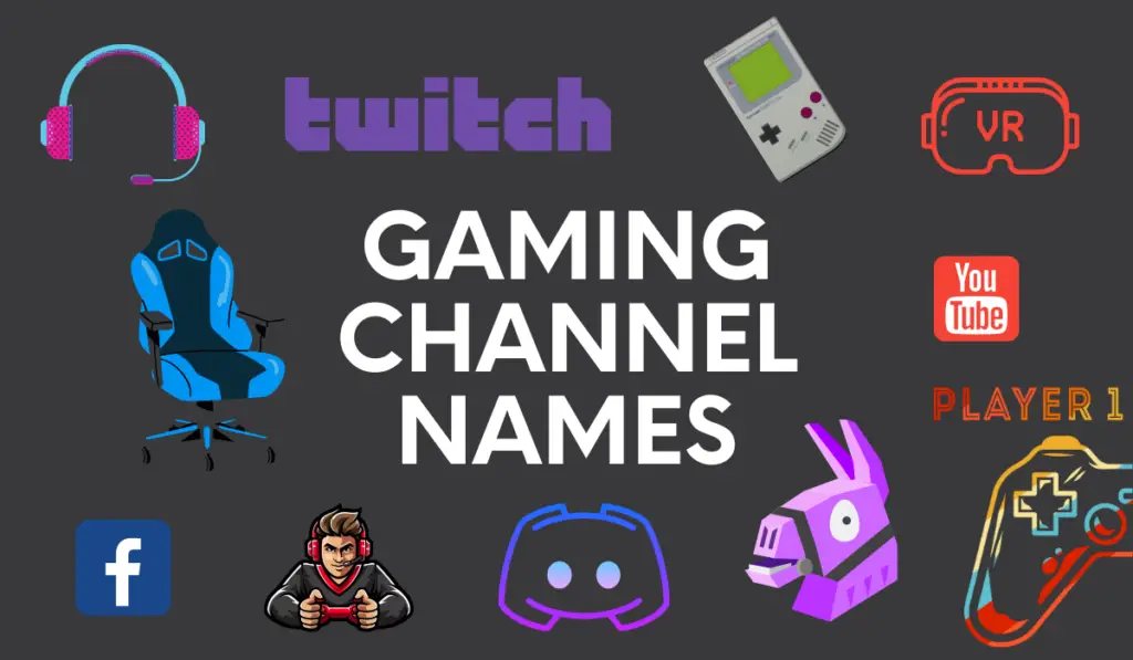 Gaming Channel Name List  Best Gaming Names for Your