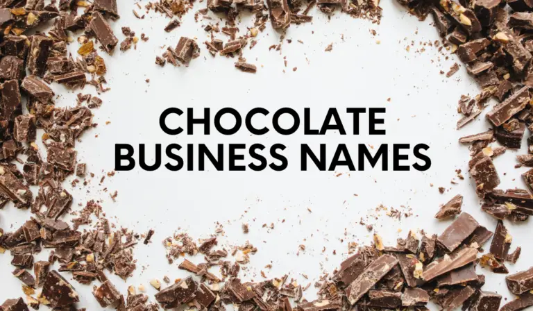 Chocolate Business Names 200 Chocolate Name Ideas